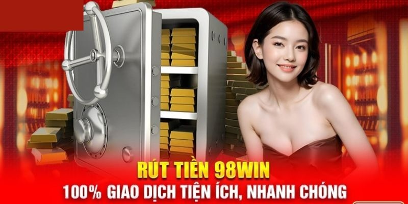 Thực hiện các thao tác rút tiền khi được nhận thưởng từ nhà cái và có nhu cầu sử dụng